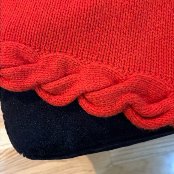 Kate Spade Bold Red Cashmere Sweater Shrug - Picture 3 of 7